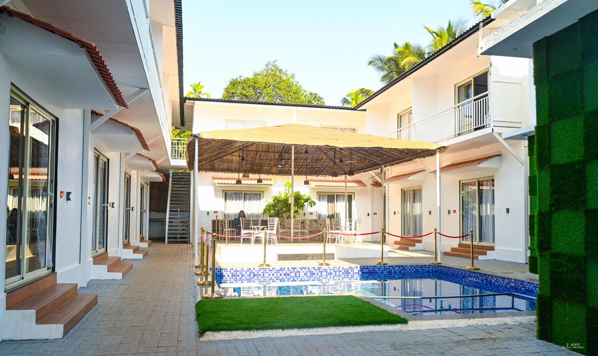 Morjim Beach Villa Exterior foto